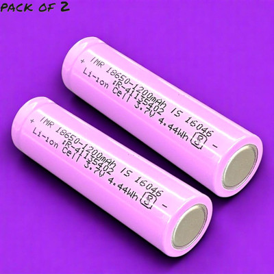 Sagaft X521 1373 mAh 18650 Lithium-Ion Rechargeable for Multi-Purpose   Battery(Pack of 2)