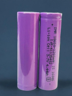 Shamsa A112 1255 mAh 18650 Lithium-Ion Rechargeable for Multi-Purpose  Battery(Pack of 2)