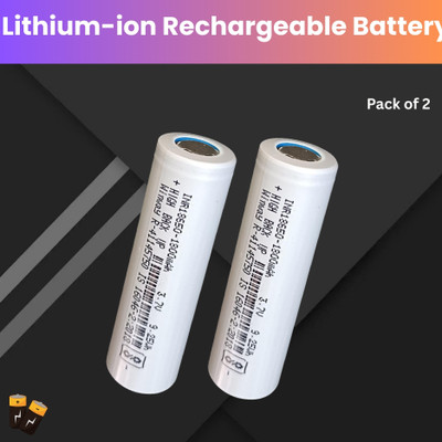 SYARA Rechargeable Bateries 1800Mah Lithium-Ion For Laptop/Student Project/TrimmerC210  Battery(Pack of 2)