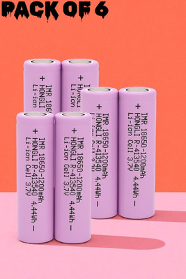 Ziddjeet F395 Rechargeable  – Single Cell for Electronics & Toys  Battery(Pack of 6)