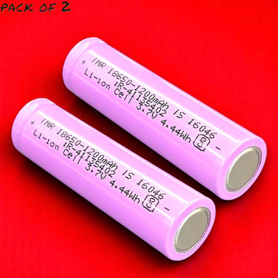 3BAAN X428 1342 mAh 18650 Lithium-Ion Rechargeable for Multi-Purpose   Battery(Pack of 2)