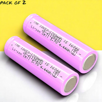 Ziddjeet X479 1359 mAh 18650 Lithium-Ion Rechargeable for Multi-Purpose   Battery(Pack of 2)