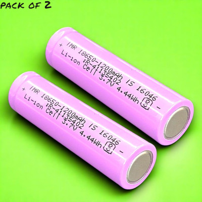 Nilesawar X551 1383 mAh 18650 Lithium-Ion Rechargeable for Multi-Purpose   Battery(Pack of 2)