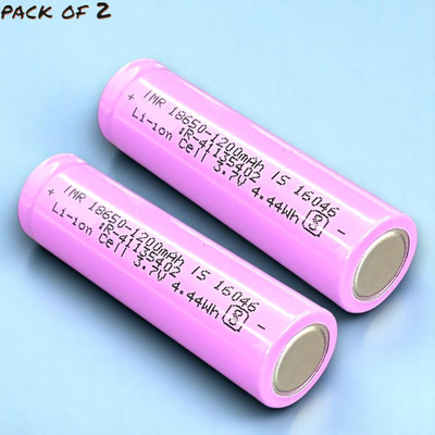 Nilesawar X401 1333 mAh 18650 Lithium-Ion Rechargeable for Multi-Purpose   Battery(Pack of 2)
