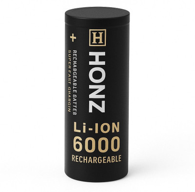 Flysmart 3.7V 6000mAh High Capacity Rechargeable  Cell for Long Lasting Power  Battery(Pack of 2)