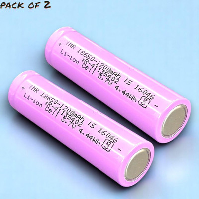 Ziddjeet X382 High Capacity Lithium 1200mAH Rechargeable Original High Capacity  Battery(Pack of 2)