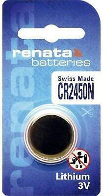 MICROUSB Renata CR2450 Lithium Coin 3V Button Cell   Battery