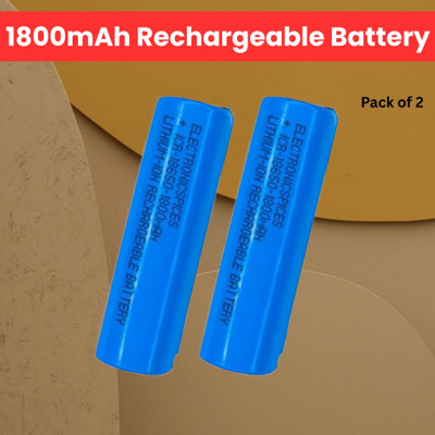 GUGGU Rechargeable  1800Mah Lithium-Ion  For Light Speaker Pack of 1U478  Battery(Pack of 2)