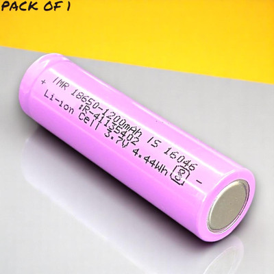 Shamsa A140 1246 mAh 18650 Lithium-Ion Rechargeable for Multi-Purpose   Battery