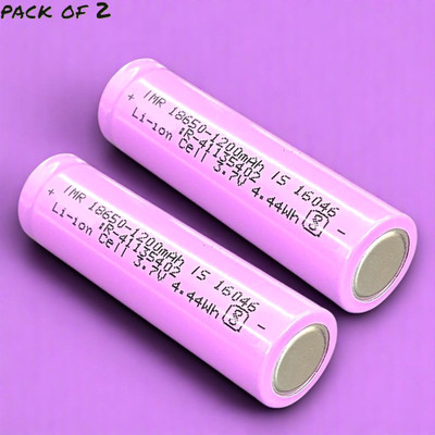 Shamsa X507 High Capacity Lithium Ion 1200mAH Rechargeable Original High Capacity  Battery(Pack of 2)