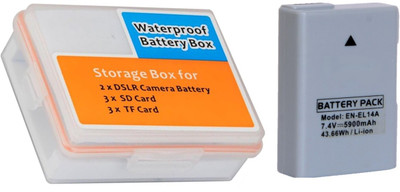 Schsteindar EN-EL14 Rechargeable  Pack compatible with Nikon Digital Cameras  Battery