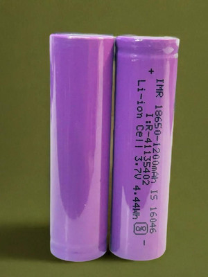 Ziddjeet A94 1246 mAh 18650 Lithium-Ion Rechargeable for Multi-Purpose  Battery(Pack of 2)