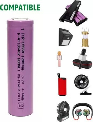 NKL 194 Rechargeable Lithium-Ion 18650 Cell Emergency Light Torch PowerBank  Battery