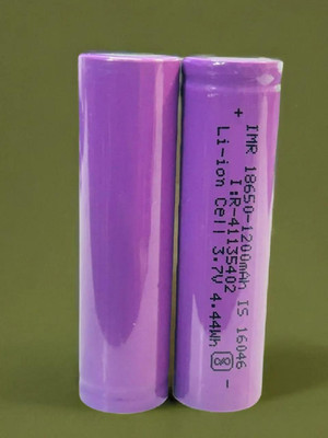 Sagaft A96 1247 mAh 18650 Lithium-Ion Rechargeable for Multi-Purpose  Battery(Pack of 2)