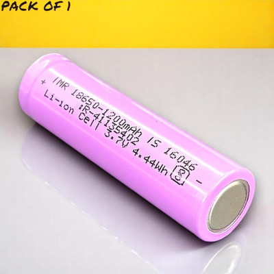 Shamsa A146 1248 mAh 18650 Lithium-Ion Rechargeable for Multi-Purpose   Battery