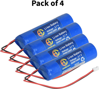 Electronics Crafts Rechargeable Lithium-Ion Cells Pack 2500 mAh (pack of 4)  Battery(Pack of 4)
