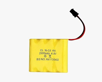 MICROUSB Ni-Cd AA 2500mAh 4.8v Cell  Pack with SM Connector  Battery