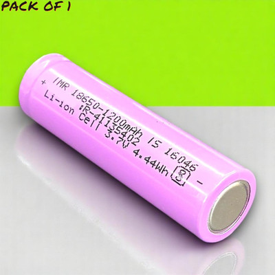 Shamsa A197 1265 mAh 18650 Lithium-Ion Rechargeable for Multi-Purpose   Battery