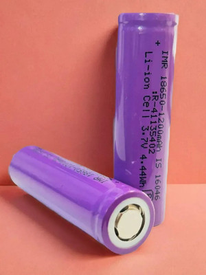 Shamsa A186 1292 mAh 18650 Lithium-Ion Rechargeable for Multi-Purpose  Battery(Pack of 2)