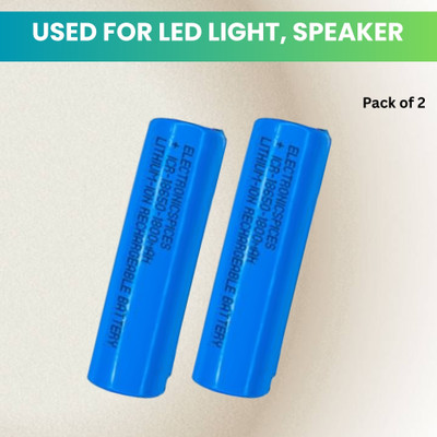 Frony Rechargeable  1800Mah Lithium-Ion  For Light Speaker Pack of 1A52  Battery(Pack of 2)