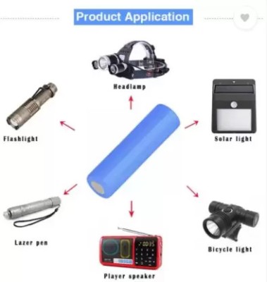 DVJ OK TESTED FAST BATTERY CELL LEB 18650 RECHARGEABLE Li-iON BATTERY 3.7V  Battery