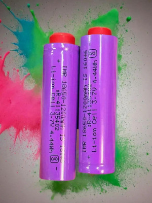 Stybits A102 1250 mAh 18650 Lithium-Ion Rechargeable for Multi-Purpose  Battery(Pack of 2)