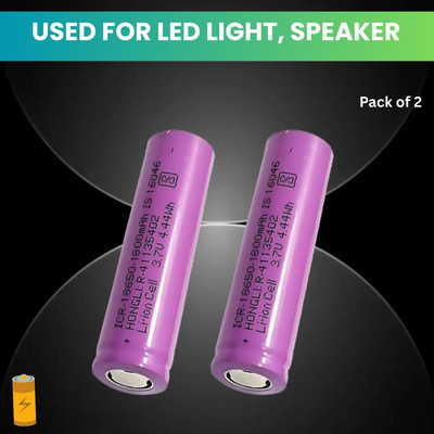 Frony Rechargeable 1800Mah Lithium-Ion Batteries For Trimmer and Spaeker Pack of 2E345  Battery(Pack of 2)