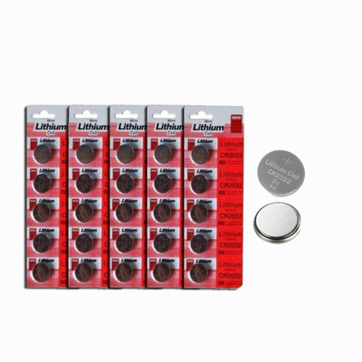 geeta enterprises Micro Lithium cell CR 2032 3V battery (Pack of 5)  Battery(Pack of 25)