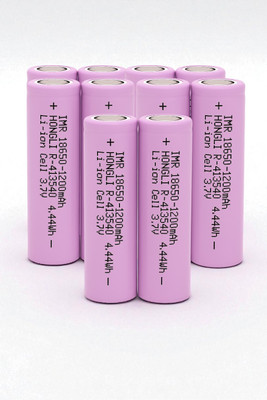 Shamsa H422 3.7V 1200mAh Rechargeable  Ideal for Flashlights,Gadgets  Battery(Pack of 10)