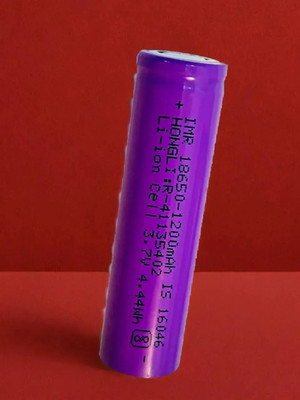 Ziddjeet X122 1260 mAh 18650 Lithium-Ion Rechargeable for Multi-Purpose  Battery