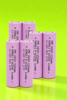 Sagaft F16 Rechargeable 18650  – Li-ion 3.7V 1200mAh Cell for Multipurpose Use  Battery(Pack of 6)