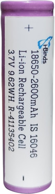 I-Birds Enterprises high quality 18650 Rechargeable 3.7V 2600 mAh Li-ion   Battery