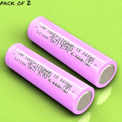 Shamsa X566 1388 mAh 18650 Lithium-Ion Rechargeable for Multi-Purpose   Battery(Pack of 2)