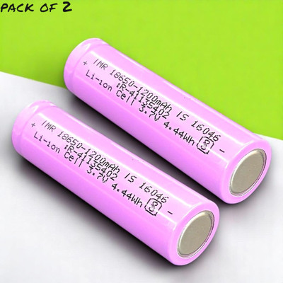 Ziddjeet X560 1386 mAh 18650 Lithium-Ion Rechargeable for Multi-Purpose   Battery(Pack of 2)