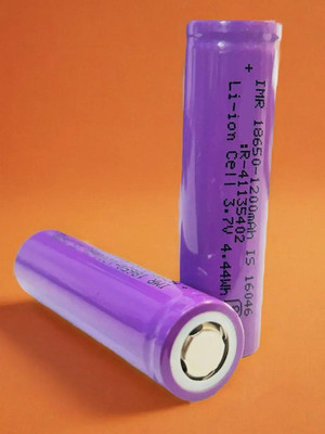 Ziddjeet A272 1335 mAh 18650 Lithium-Ion Rechargeable for Multi-Purpose  Battery(Pack of 2)