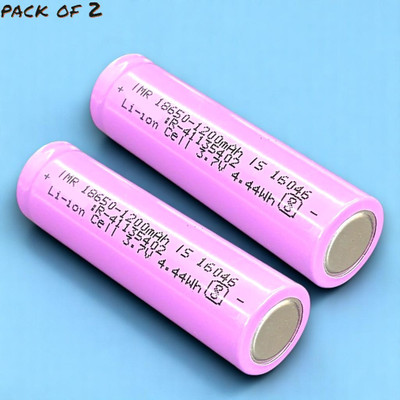 Shamsa X405 High Capacity Lithium Ion 1200mAH Rechargeable Original High Capacity  Battery(Pack of 2)