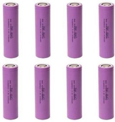 Neoware PACK OF 8 Lithium Ion  18650 Cell (3.6V 2000mAh),Pack Of 8  Battery(Pack of 8)