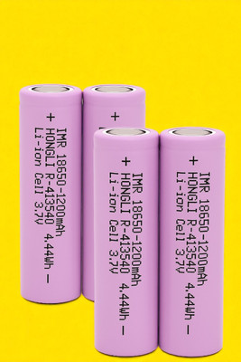 Stybits X430 Cell 18650 Li-ion Rechargeable  – 3.7V 1200mAh for Flashlights  Battery(Pack of 4)