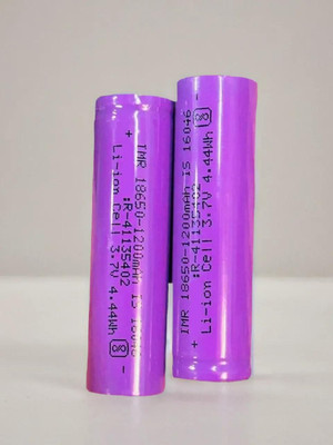 3BAAN A38 1218 mAh 18650 Lithium-Ion Rechargeable for Multi-Purpose  Battery(Pack of 2)