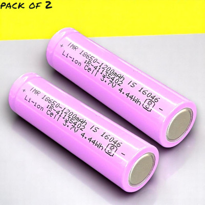 3BAAN X478 High Capacity Lithium 1200mAH Rechargeable Original High Capacity  Battery(Pack of 2)
