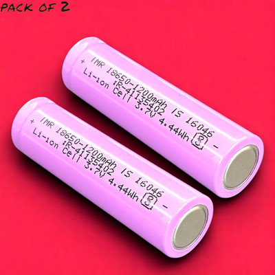 Stybits X443 1347 mAh 18650 Lithium-Ion Rechargeable for Multi-Purpose   Battery(Pack of 2)