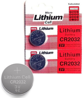 ANY KART Pack of 2 CR2032 3V Lithium Coin  cell  Battery(Pack of 2)