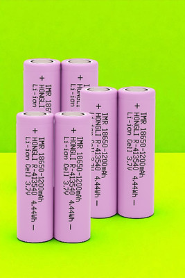 Nilesawar F17  1200mAh 3.7V – Single Unit for Torchlight, Remote Car, DIY Kits  Battery(Pack of 6)