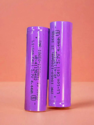 3BAAN A252 1325 mAh 18650 Lithium-Ion Rechargeable for Multi-Purpose  Battery(Pack of 2)