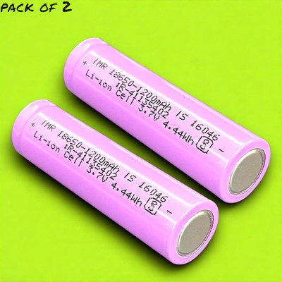 Shamsa X592 High Capacity Lithium 1200mAH Rechargeable Original High Capacity  Battery(Pack of 2)