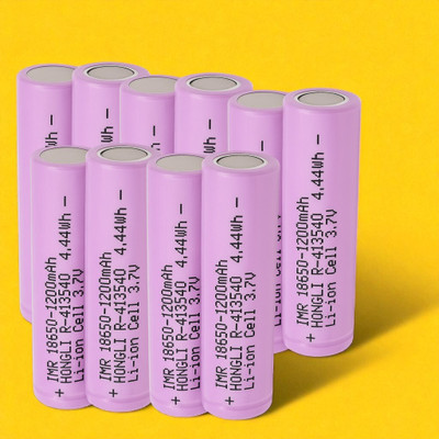 Shamsa H440 Cell 18650 Li-ion Rechargeable  – 3.7V 1200mAh for Flashlights  Battery(Pack of 10)