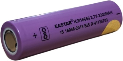 I-Birds Enterprises 18650 Rechargeable  3.7V Batteries 2200mAh Flat Top   Battery