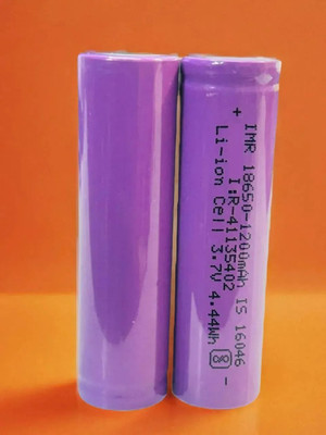 3BAAN A152 1275 mAh 18650 Lithium-Ion Rechargeable for Multi-Purpose  Battery(Pack of 2)