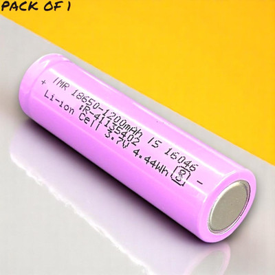 Shamsa A176 1258 mAh 18650 Lithium-Ion Rechargeable for Multi-Purpose   Battery