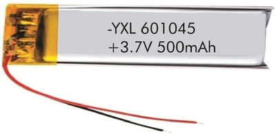 R3 GERMAN 601045 Lipo  - Single Cell 3.7V 500mAh Lithium Polymer -  Battery